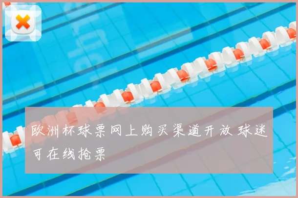欧洲杯球票网上购买渠道开放 球迷可在线抢票