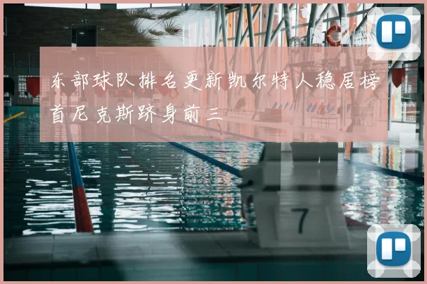 东部球队排名更新凯尔特人稳居榜首尼克斯跻身前三